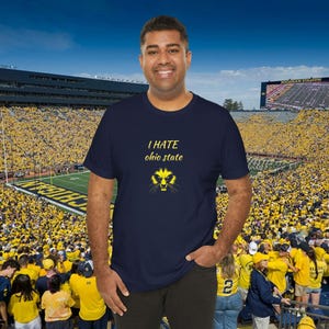 Wolverine Fan Tee: Unisex Jersey Short Sleeve Game Day Shirt