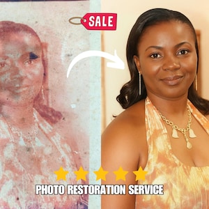 Best Photo Restoration Service! Colorize Image, Improve Quality, Restore Old Picture, Vintage Photo Editing, Fix Blur, Repair Damaged Photo