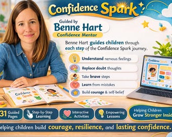 Confidence Spark Program – Children's Self-Esteem Building (Digital)