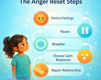 Programa para el manejo de la ira en niños / Herramienta de regulación emocional (PDF digital)