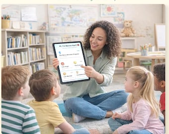 Programa de aprendizaje socioemocional / Actividades de sentimientos para niños / Herramienta digital SEL