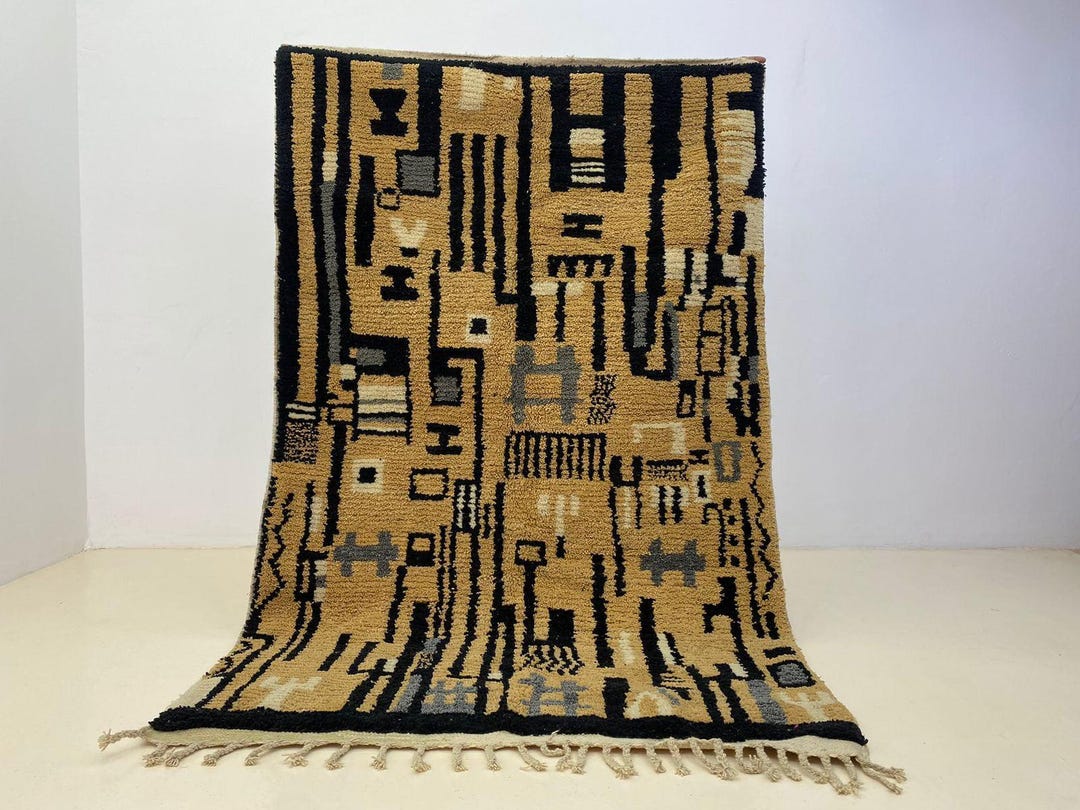 Bedouian Rug Handwoven Bedouin Rug - Wool, Tribal Design, Soft and Durable,boho Wool ...