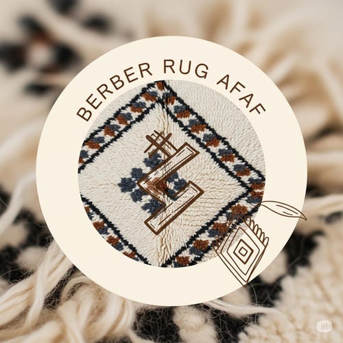 モロッコ直輸入 手織りラグ モノトーン 幾何学柄 一点物 新生活に向けて