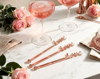 Valentine’s Day Stir Stick SVG – Laser Cut Acrylic Drink Stirrers