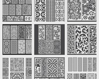Panel Designs: 85+ CNC Laser Cut Files (Digital Download)