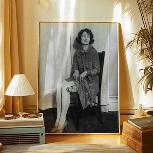 Vintage Flapper Era Digital Art | Black & White Photography | Printable Wall Art | Instant Download | 1920s Jazz Age Decor