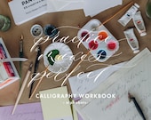Free Calligraphy Alphabet Practice Sheets – 33 Pages | Copperplate & Modern Script Worksheets | Instant Download PDF