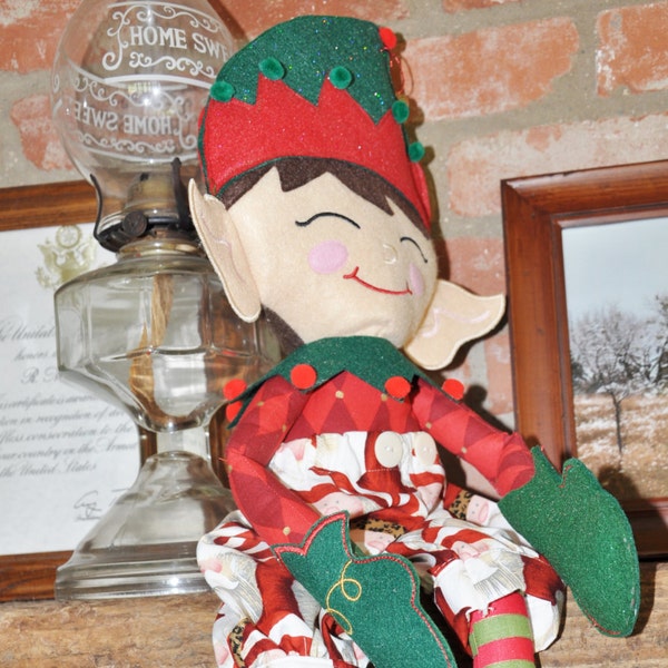 Ultimate Handmade  Boy Elf Doll~This Elf Doll is so Adorable you will Fall in Love with Him. Ready to Ship