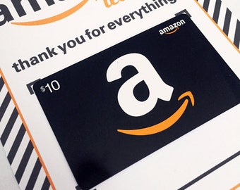 Increíble tarjetero de regalo - Tarjeta de regalo imprimible de 5x7 para profesores - ¡Eres un profesor increíble, gracias por todo!