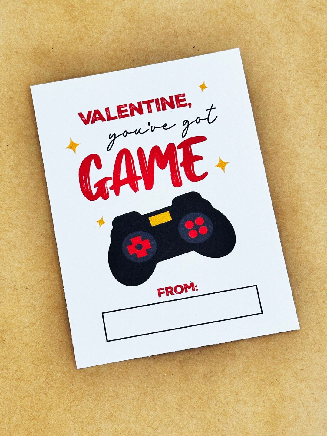Valentines Card - You've Got Game - Video Game Gift - Boy Valentines ...