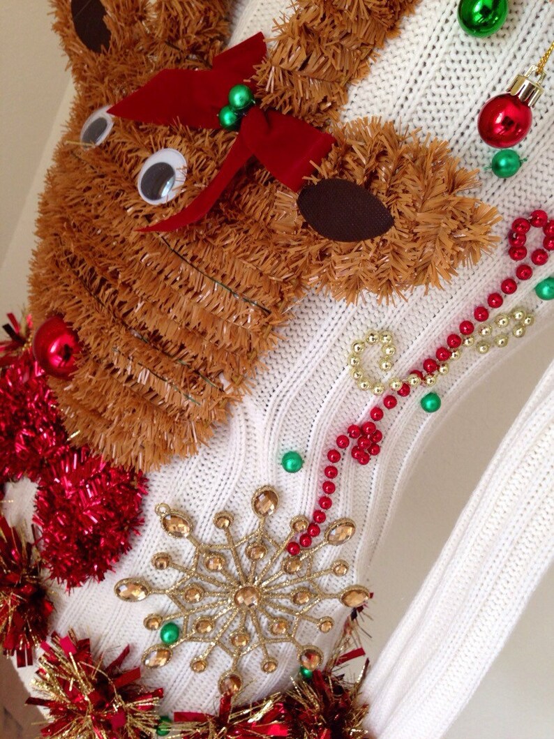 LIGHT UP Ugly Christmas Sweater Dress Size Small | Etsy