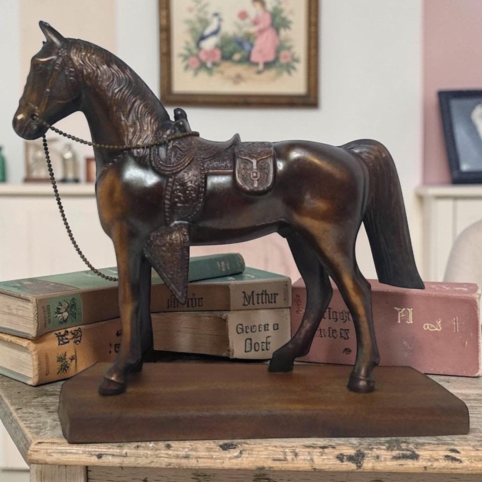 1950s Metal Horse Statue - Etsy