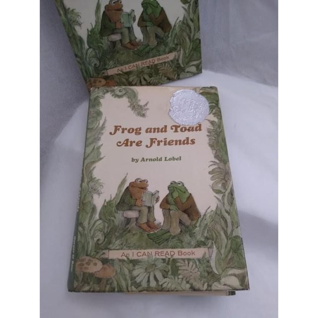 Vtg 1970 Frog and Toad Are Friends by Arnold Lobel HB DJ Caldecott Seal ...