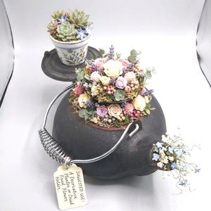 Rusty Cast Iron Humidifier Kettle - Primitive Farmhouse, repurpose ideas