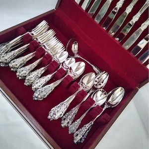Godinger Baroque Silverware - Etsy