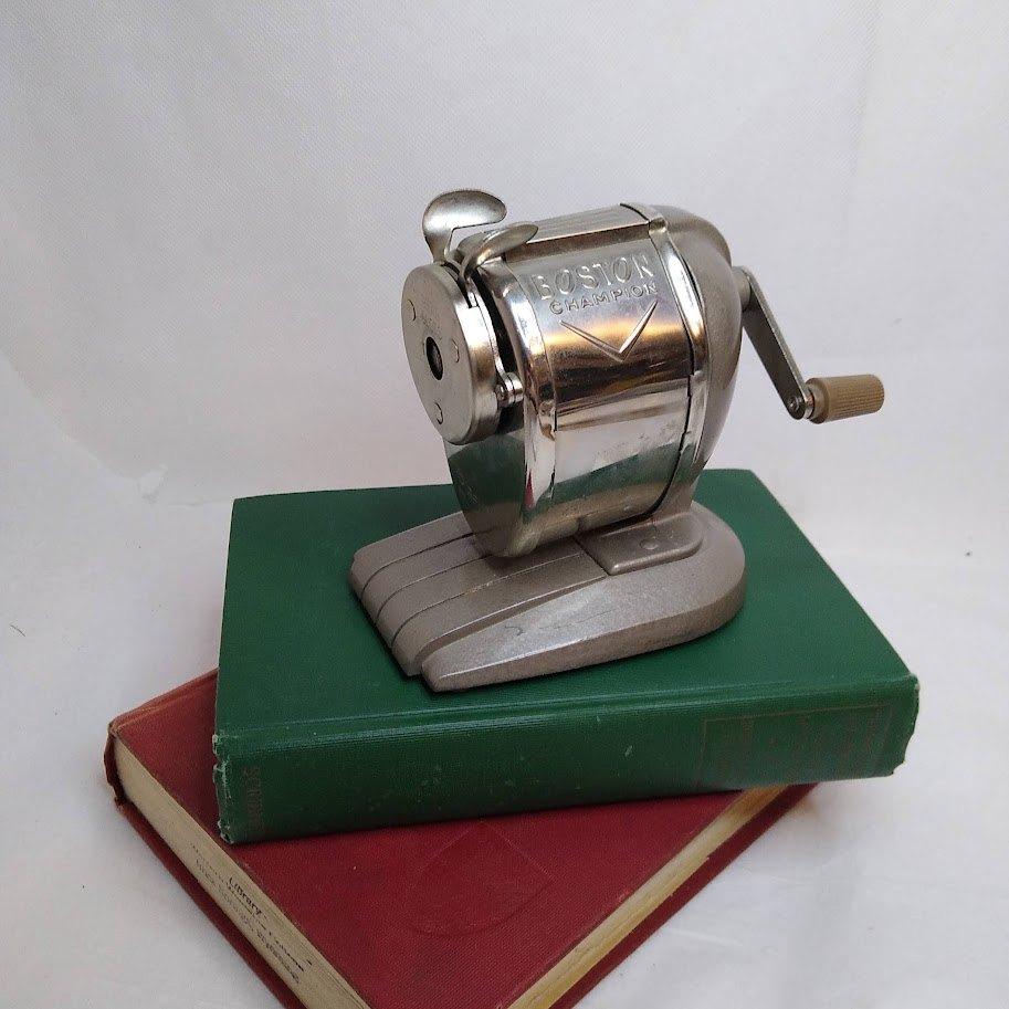 【未使用】 ボストン 鉛筆削りBOSTON CHAMPION SHARPNER Boston Champion Pencil Sharpener - Etsy
