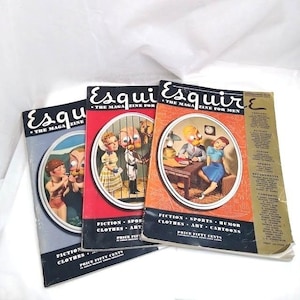 Vintage Esquire Magazines - Etsy