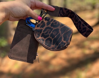 Wrangler Leopard Dual Wristlet