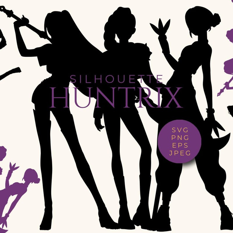 Huntrix .svg - Etsy