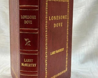 Lonesome Dove leergebonden boek door Larry McMurtry – opnieuw ingebonden editie