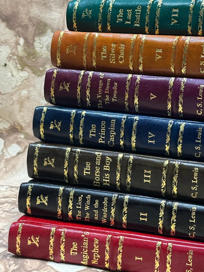 the chronicles of narnia 7 book set