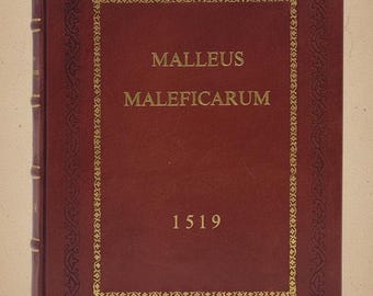 Malleus Maleficarum, 1519 by Jacobo Sprege [Leather Bound]