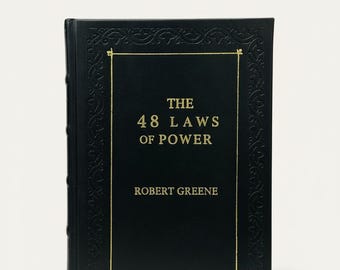 48 praw władzy Robert Greene, oprawa ponowna [wydanie skórzane]