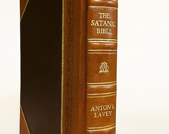 The Satanic Bible By La Vey, Antont [Leather Bound]