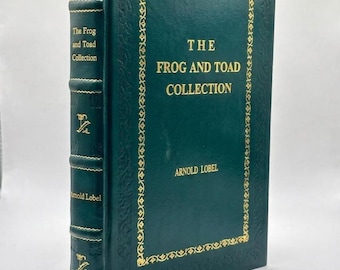 Frog and Toad Collection Leather Bound Book |  4-in-1 Arnold Lobel Collection | Children's Classic Gift |