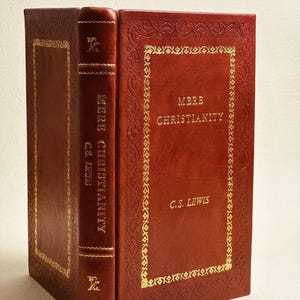 Il Cristianesimo così com'è di C. S. Lewis, edizione rilegata in pelle