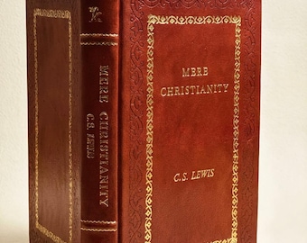 Mere Christianity by C. S. Lewis Leather-Bound Edition