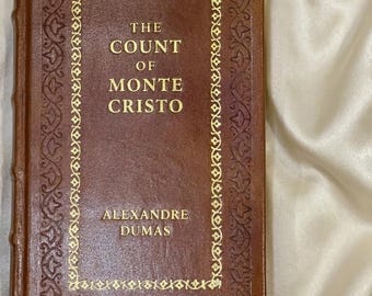 The Count of Monte Cristo Alexandre Dumas  Leather-Bound Edition