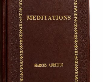 Meditaties van Marcus Aurelius, leergebonden editie
