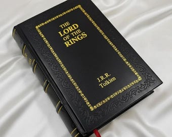 Met leer gebonden Lord of the Rings: Deluxe Collector's Edition