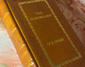 Silmarillion av J.R.R. Tolkien, läderinbunden utgåva