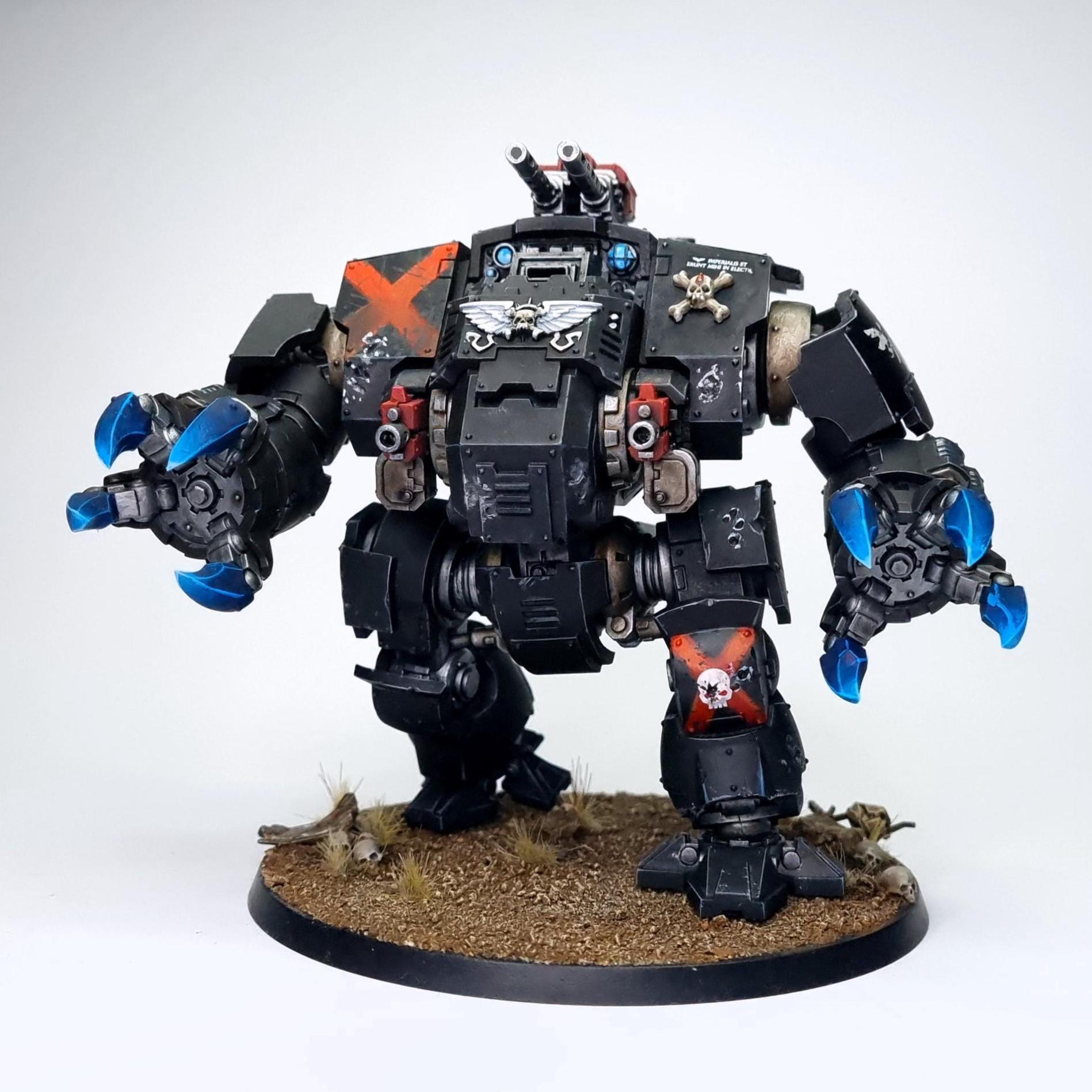 赤目天使 B.D.U Brutal Death Unit Dreadnought Brutalis Blood Angels Death Company Warhammer 40k