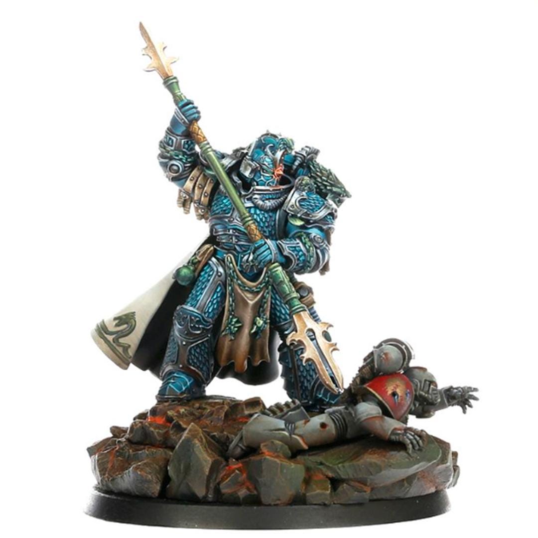 Alpharius, Primarch of the Alpha Legion Warhammer 40k - Premium Painted ...