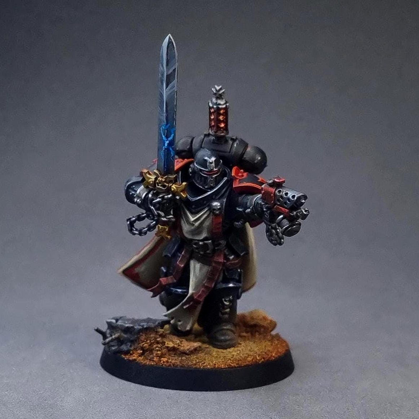 Primaris Crusader Black Templars Warhammer 40k - Premium Painted ...