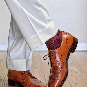 Tan Leather Brogue Shoes