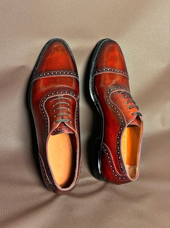 chinese dress ladies Hand Burnished Wholecut Calf Oxford main image 0