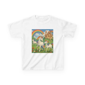 Unicorn Magic Kids Tee: Rainbow Fairy Tale T-Shirt