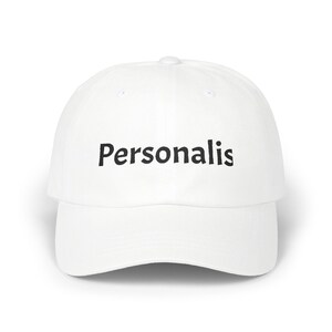 Personalized Cotton Dad Cap: Adjustable Unisex Hat
