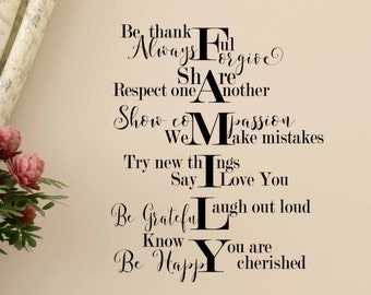 Family sayings | Etsy