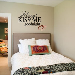 Wall Vinyl Decal Quote I love Read Books Owl Cute Romantic Bedroom Decor 1393dz