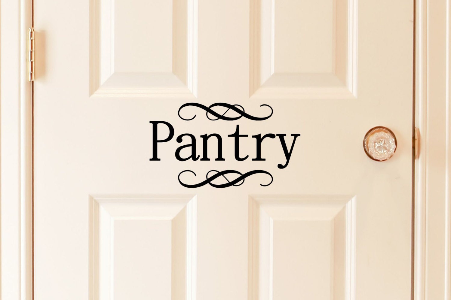 PANTRY Vinyl Decal Kitchen Pantry Vinyl Wall Art Decal Etsy