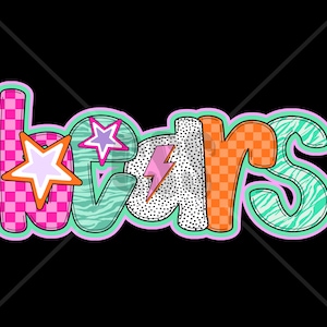Brightly Colored MASCOT Print Design Png, Bears Mascot Png, Preppy Mascot Png, HighSchool Mascot Png, Elementary Mascot Png