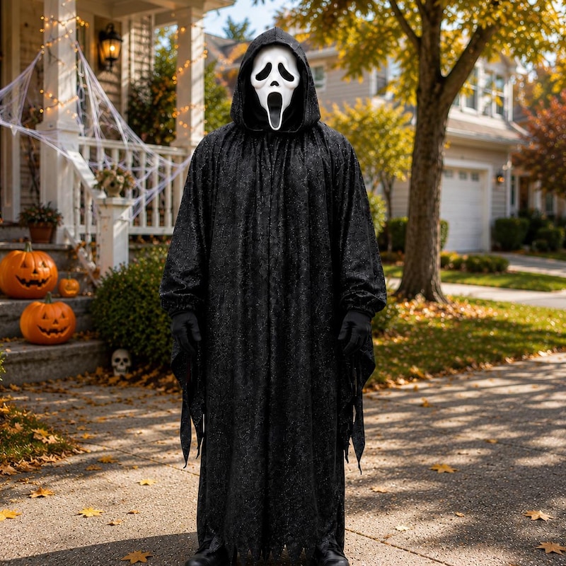 Ghostface Robe - Etsy