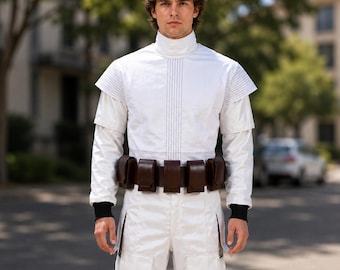 Boba Fett Inspired Flight Suit, Custom Star Wars Cosplay Costume, Bounty Hunter Outfit