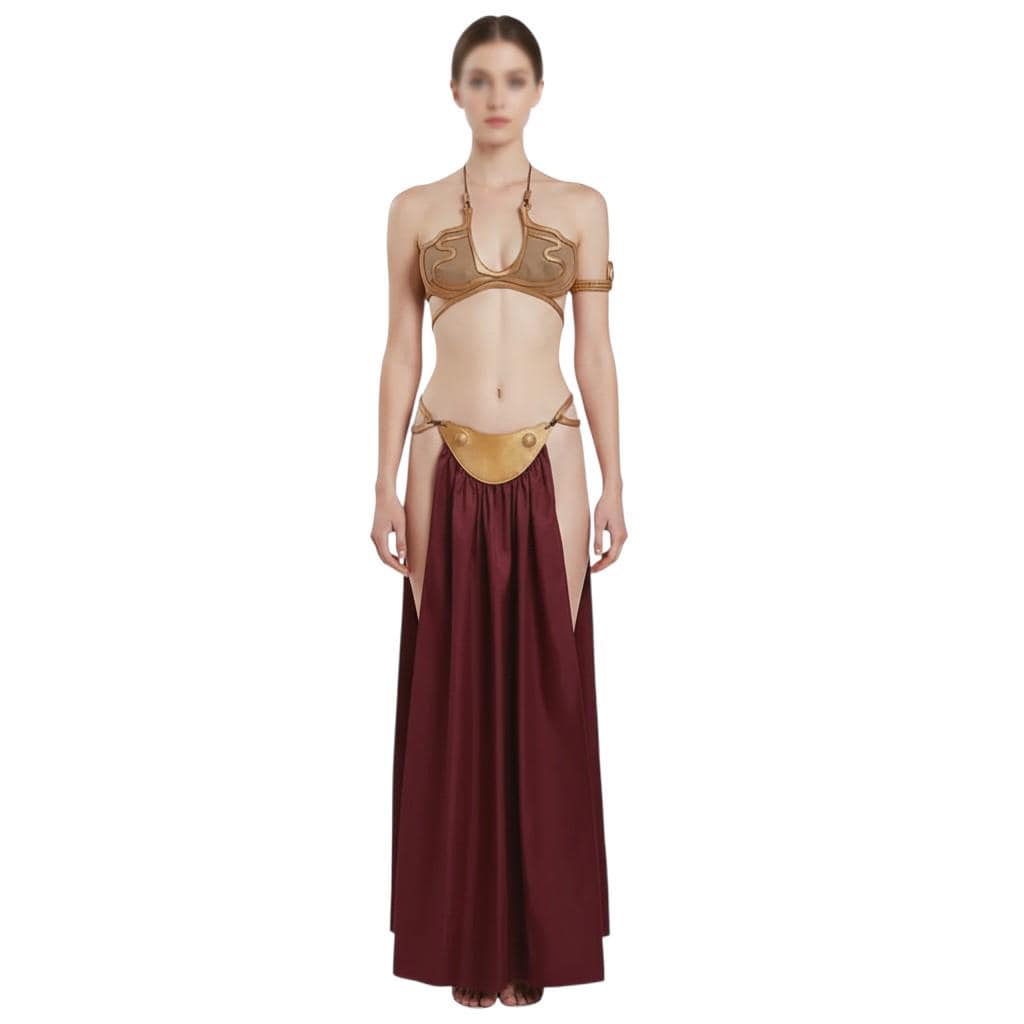 open lace back dress Star Wars Princess Leia Costume Organa Solo Costume Plus Size – Cosplayrr