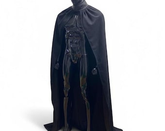 Darth Vader Sith Wool Cape - Handmade Star Wars Cosplay Costume
